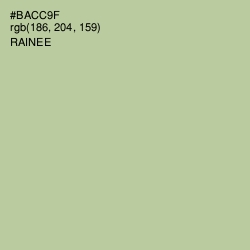 #BACC9F - Rainee Color Image