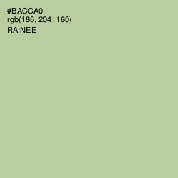 #BACCA0 - Rainee Color Image