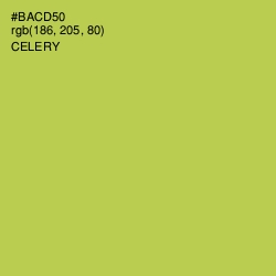 #BACD50 - Celery Color Image