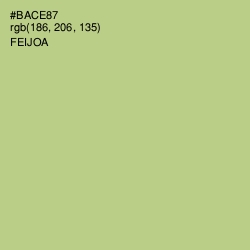 #BACE87 - Feijoa Color Image