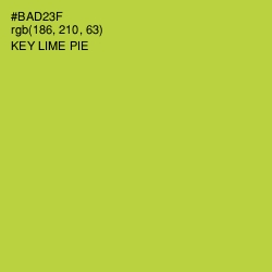 #BAD23F - Key Lime Pie Color Image