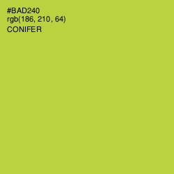 #BAD240 - Conifer Color Image
