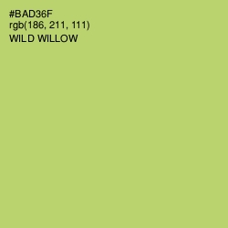 #BAD36F - Wild Willow Color Image