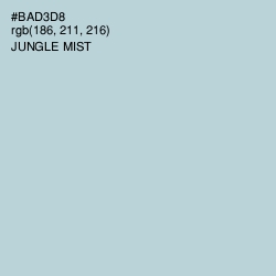 #BAD3D8 - Jungle Mist Color Image