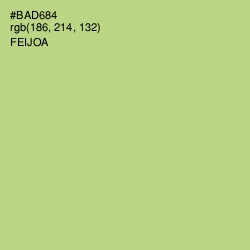 #BAD684 - Feijoa Color Image