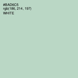 #BAD6C5 - Surf Color Image