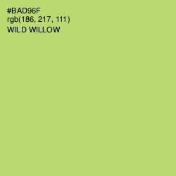 #BAD96F - Wild Willow Color Image