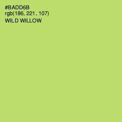 #BADD6B - Wild Willow Color Image