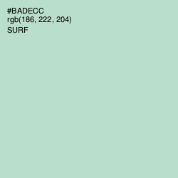 #BADECC - Surf Color Image