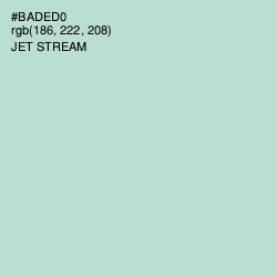 #BADED0 - Jet Stream Color Image