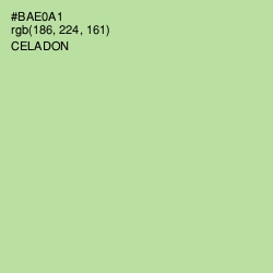 #BAE0A1 - Celadon Color Image