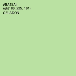 #BAE1A1 - Celadon Color Image