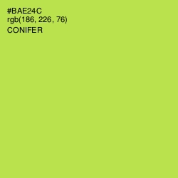 #BAE24C - Conifer Color Image