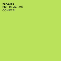 #BAE35B - Conifer Color Image