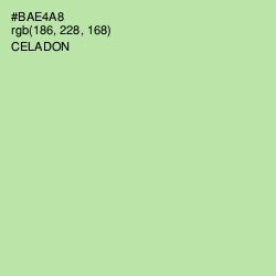 #BAE4A8 - Celadon Color Image