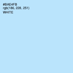 #BAE4FB - Sail Color Image