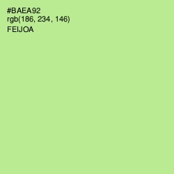 #BAEA92 - Feijoa Color Image