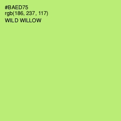 #BAED75 - Wild Willow Color Image