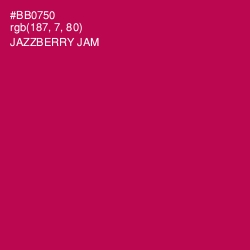 #BB0750 - Jazzberry Jam Color Image