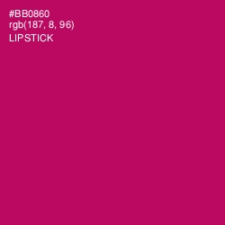 #BB0860 - Lipstick Color Image