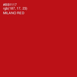 #BB1117 - Milano Red Color Image