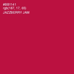 #BB1141 - Jazzberry Jam Color Image