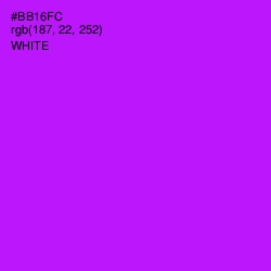 #BB16FC - Electric Violet Color Image