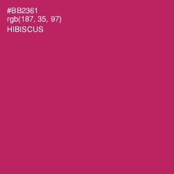 #BB2361 - Hibiscus Color Image