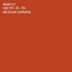 #BB4121 - Medium Carmine Color Image