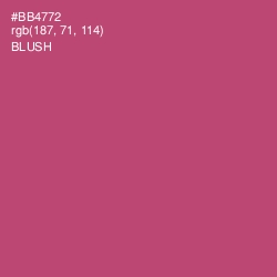 #BB4772 - Blush Color Image