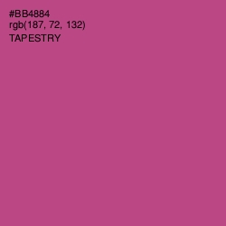 #BB4884 - Tapestry Color Image