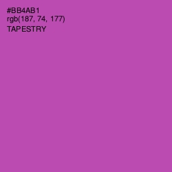 #BB4AB1 - Tapestry Color Image