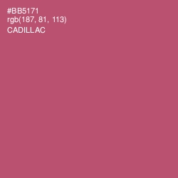 #BB5171 - Cadillac Color Image