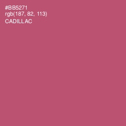 #BB5271 - Cadillac Color Image