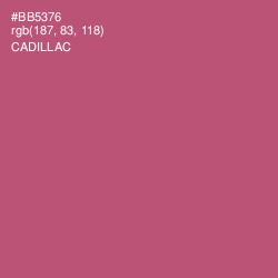 #BB5376 - Cadillac Color Image