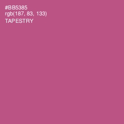 #BB5385 - Tapestry Color Image