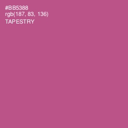 #BB5388 - Tapestry Color Image