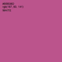 #BB538D - Tapestry Color Image