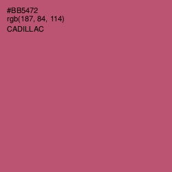 #BB5472 - Cadillac Color Image