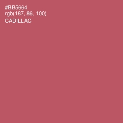 #BB5664 - Cadillac Color Image