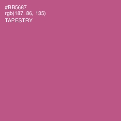#BB5687 - Tapestry Color Image
