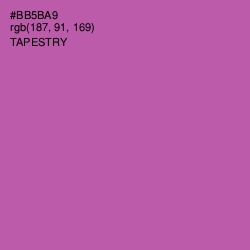 #BB5BA9 - Tapestry Color Image