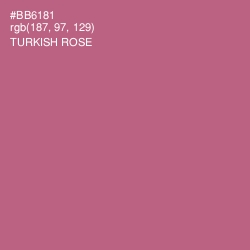 #BB6181 - Turkish Rose Color Image