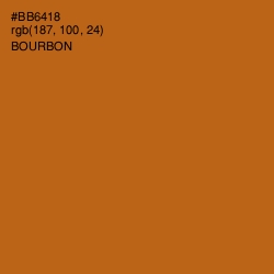 #BB6418 - Bourbon Color Image