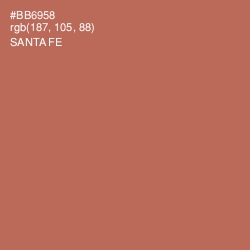 #BB6958 - Santa Fe Color Image