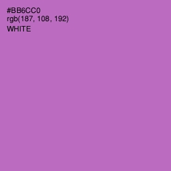 #BB6CC0 - Lavender Color Image