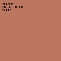 #BB765F - Santa Fe Color Image