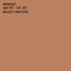 #BB805F - Muddy Waters Color Image