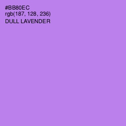 #BB80EC - Dull Lavender Color Image