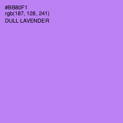 #BB80F1 - Dull Lavender Color Image